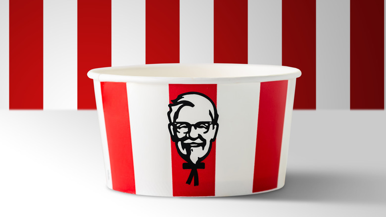 kfc logo and bucket