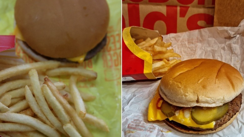 Mcdonald's cheeseburgers US Ireland
