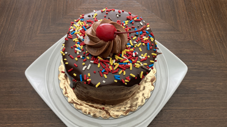 Albertsons Chocolate Birthday Cake