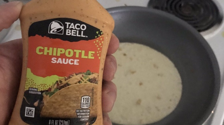 bottle of chipotle sauce