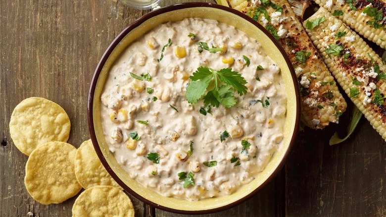 Mexican street corn dip