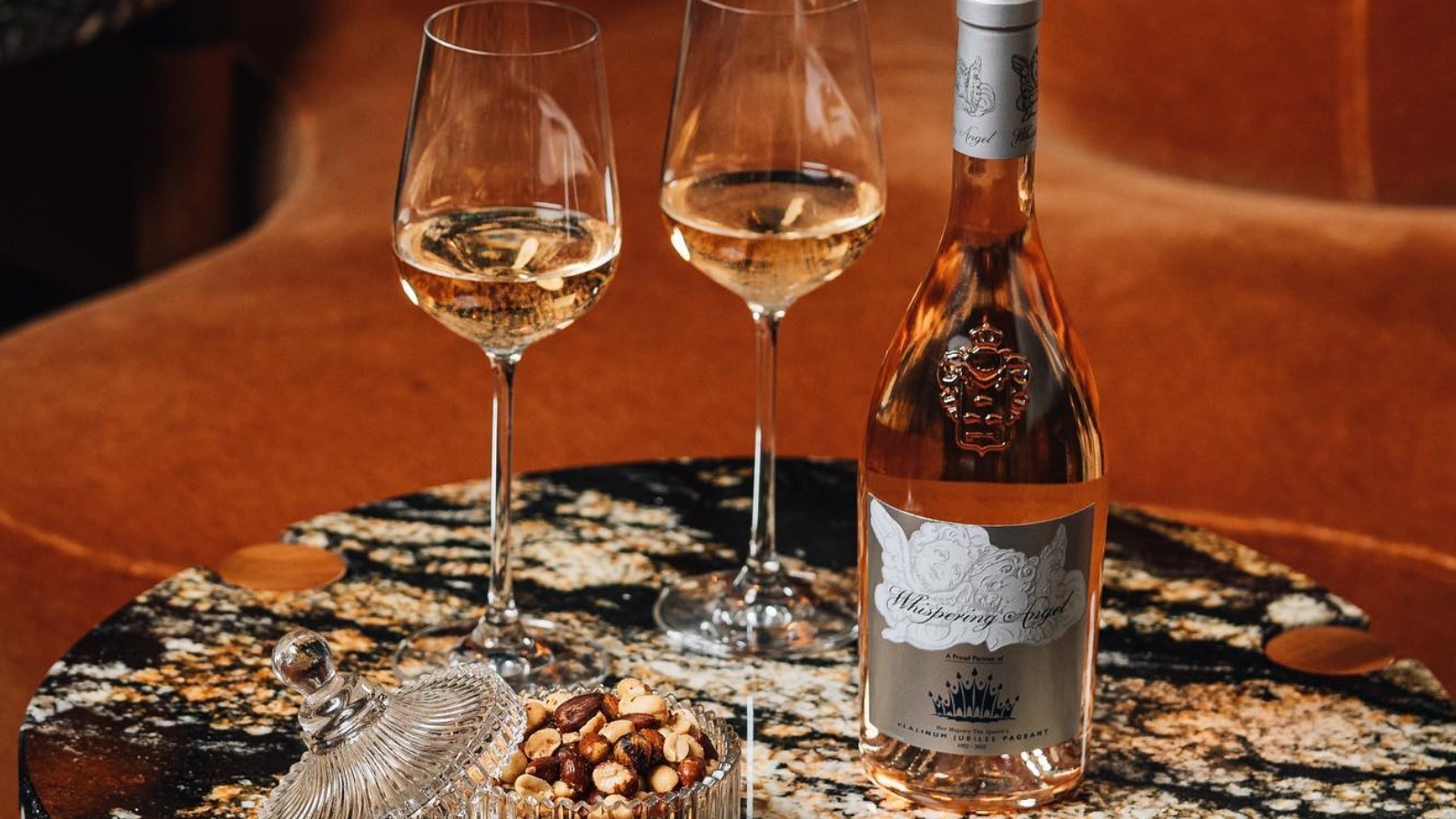Whispering Angel Just Unveiled A Special Rosé Fit For A Queen