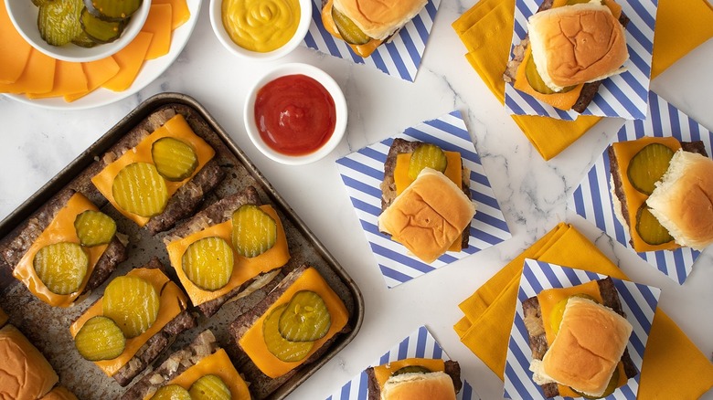 white castle copycat sliders