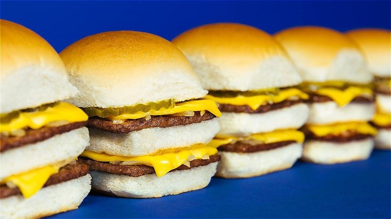 White Castle hamburgers