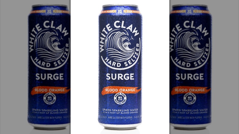 White Claw Surge blood orange
