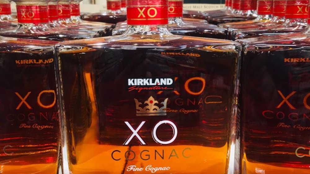 Kirkland XO Cognac bottle