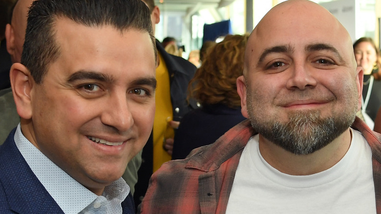 Buddy Valastro and Duff Goldman smiling