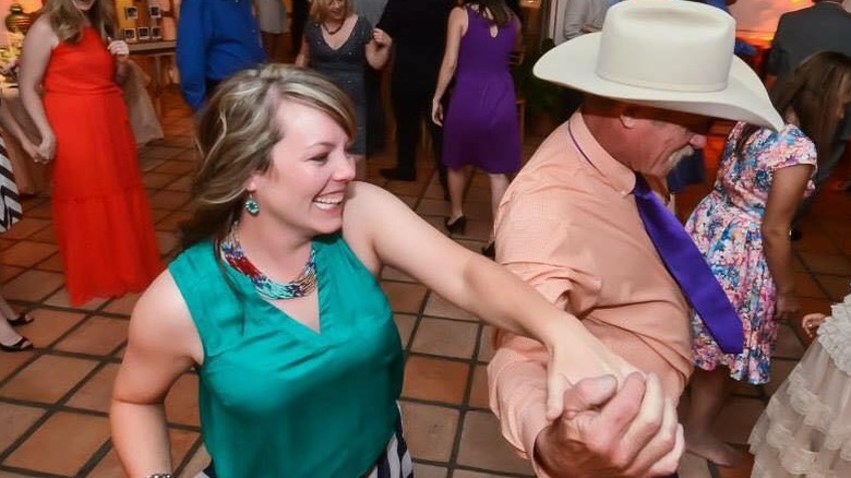 Shannon and Kent Rollins dancing