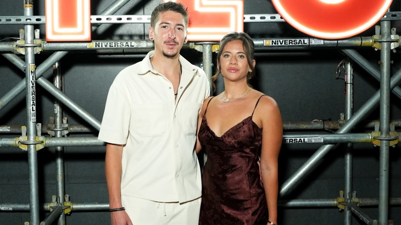Hunter Fieri and Tara Bernstein at event.