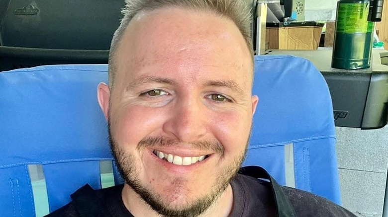 photo of James Brown that he used as a profile picture