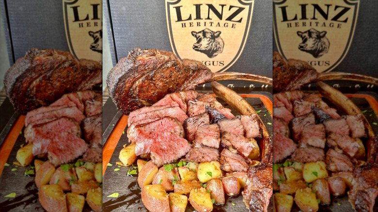Grill Nation and Linz Angus collaboration with meats