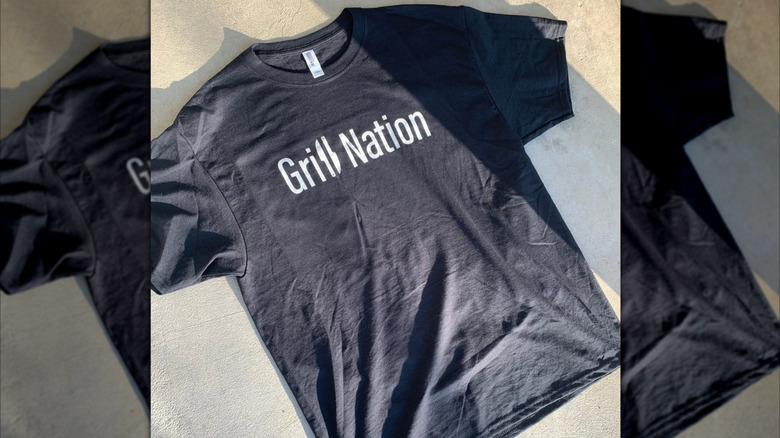 photo of the grill nation logo that appears on some merchandise