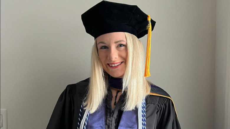 Kate Weissman graduation day