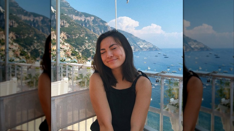 Haley Pham posing in Italy