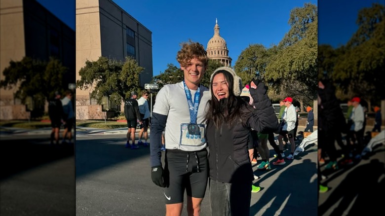 Ryan Trahan at marathon
