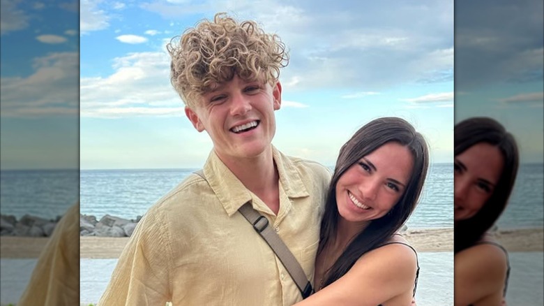 Ryan Trahan and Haley Pham