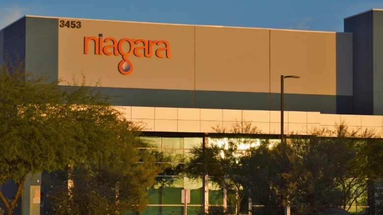 Outside of a Niagara Bottling building