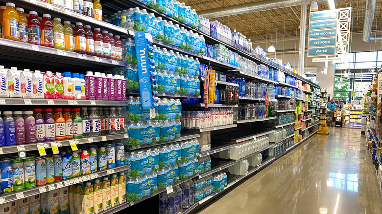 Whole Foods grocery aisle