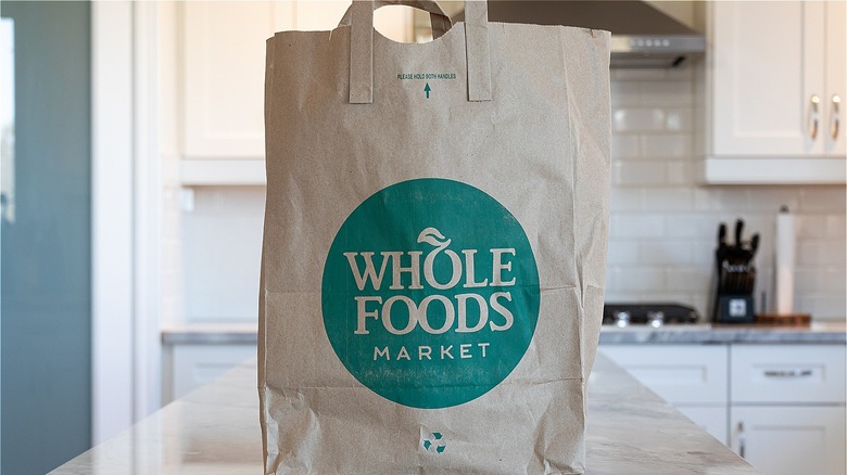 Whole Foods grocery bag