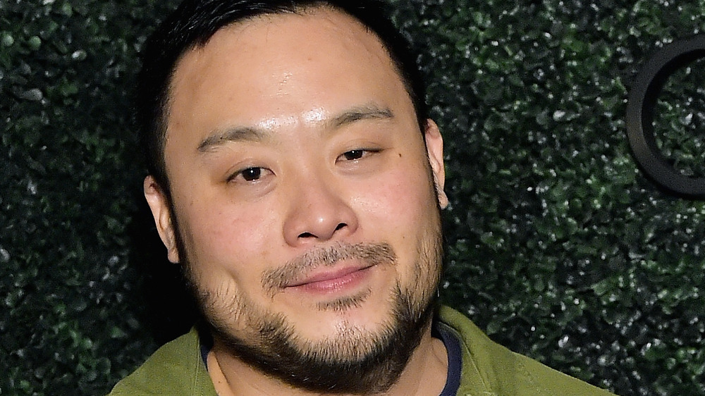 David Chang head tilt