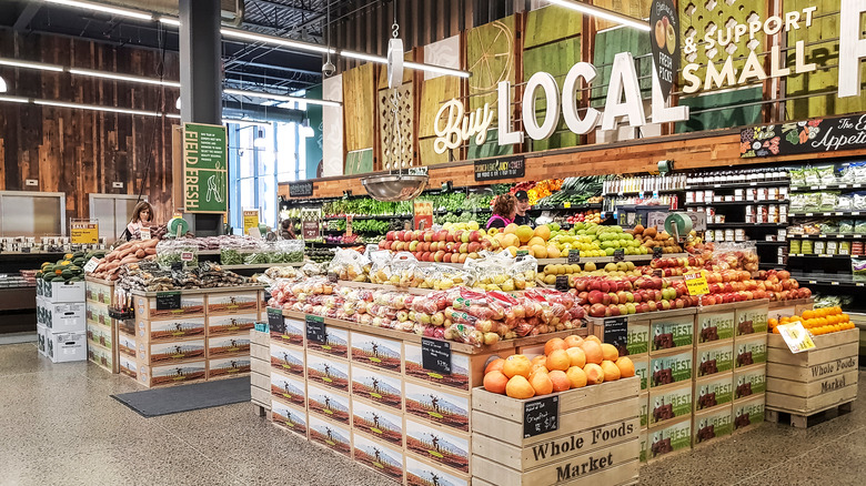 Whole Foods Market produce section