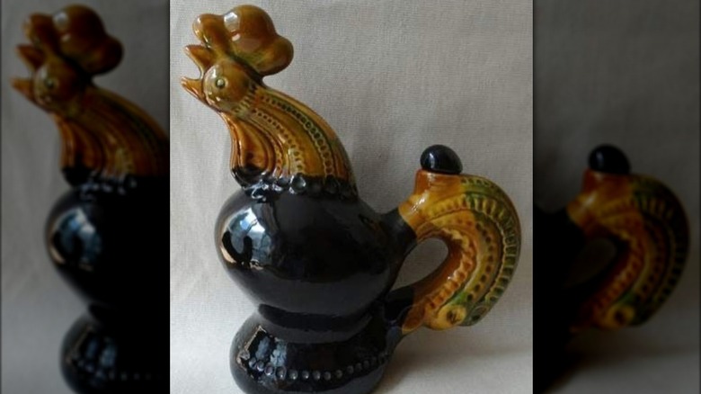 Ukranian ceramic rooster