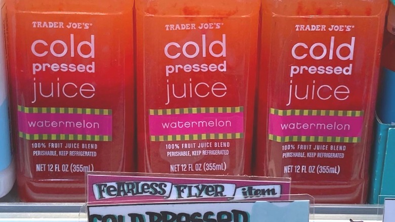 Trader Joe's pressed juice