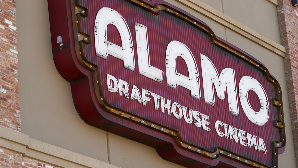 Alamo Drafthouse Cinema sign