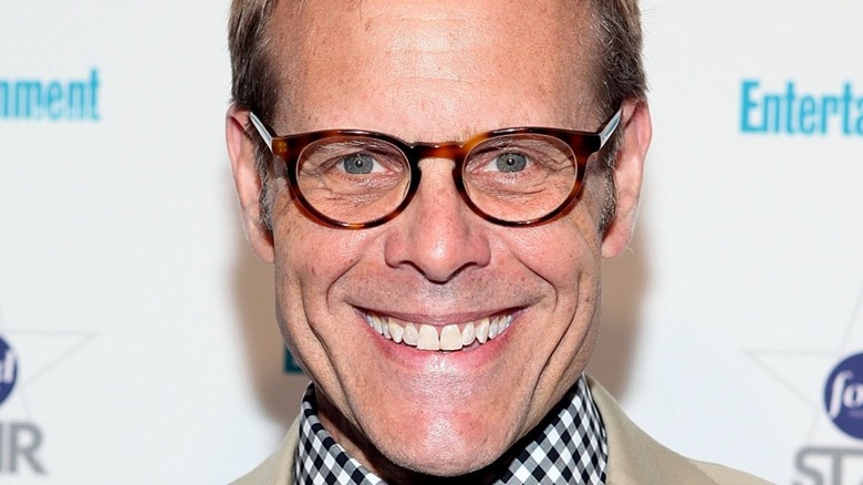 Close up of Alton Brown