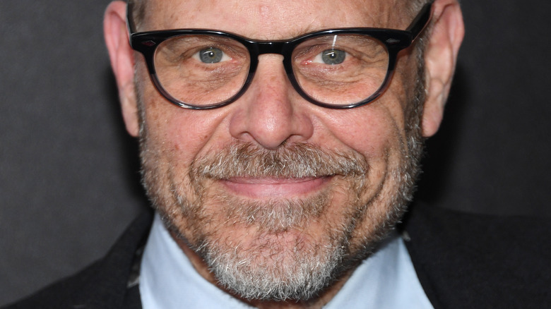 Alton Brown smiles for the camera 