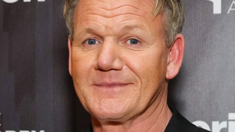 Gordon Ramsay smiling