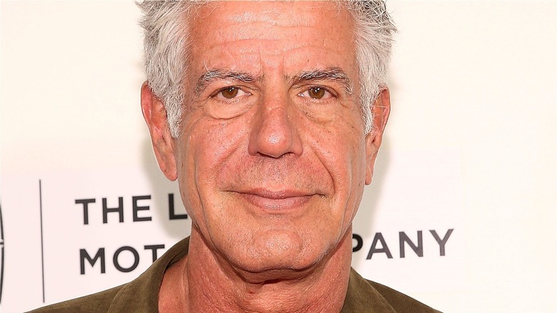 anthony bourdain smiling