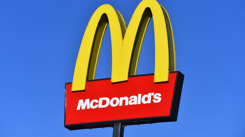 McDonald's golden arches