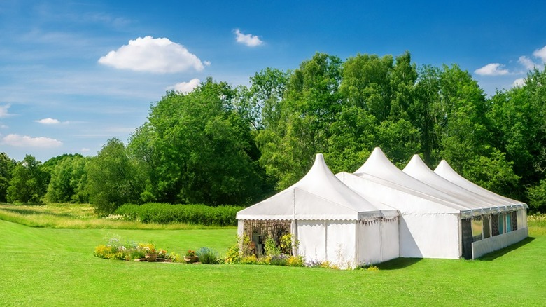 Great British Bake Off tent