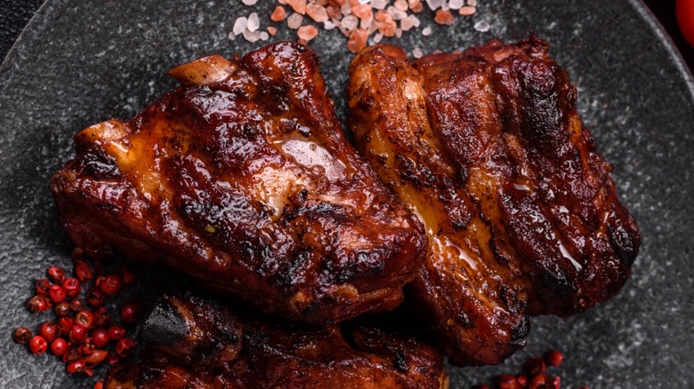 Ribs with a nice bark