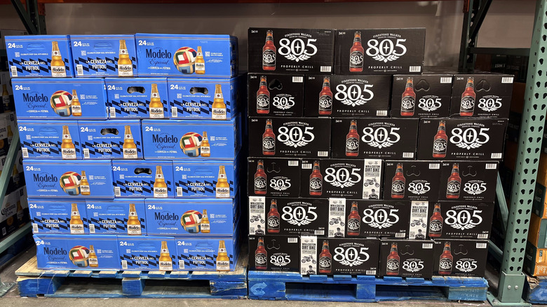 Modelo and Firestone Walker 805 at Costco