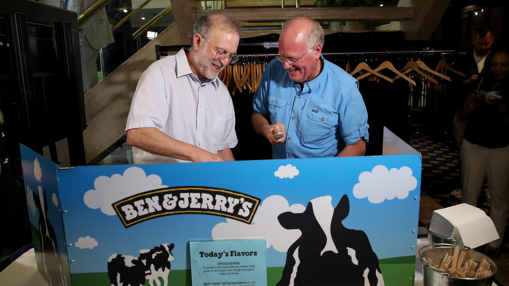 The Ben and Jerry of Ben & Jerry's.