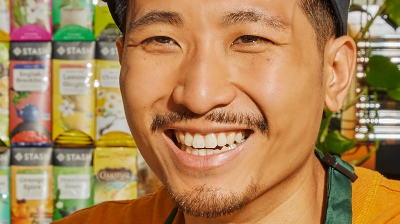 Chef Calvin Eng smiling
