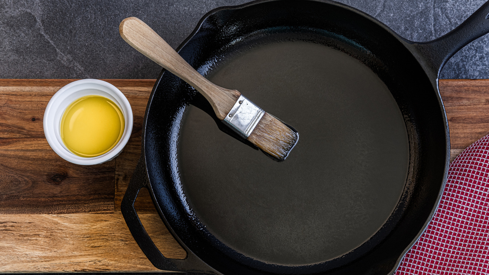 Why Butter Isn't The Right Choice To Season Your Cast Iron Skillet With