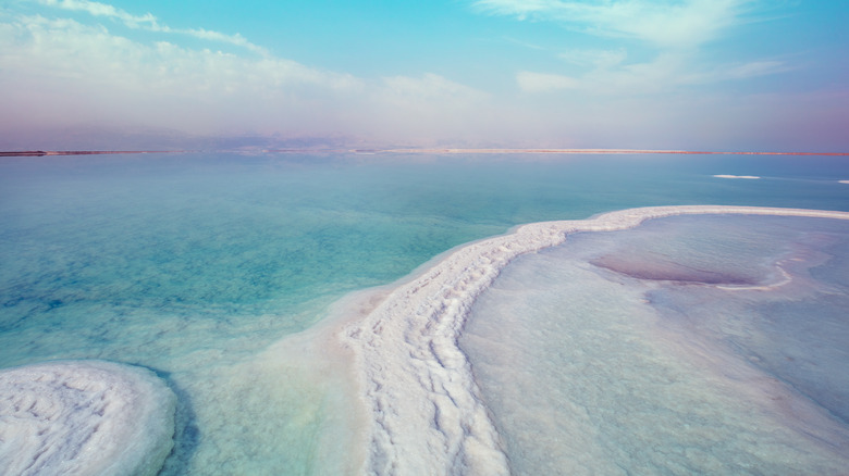 Sea water of Dead Sea