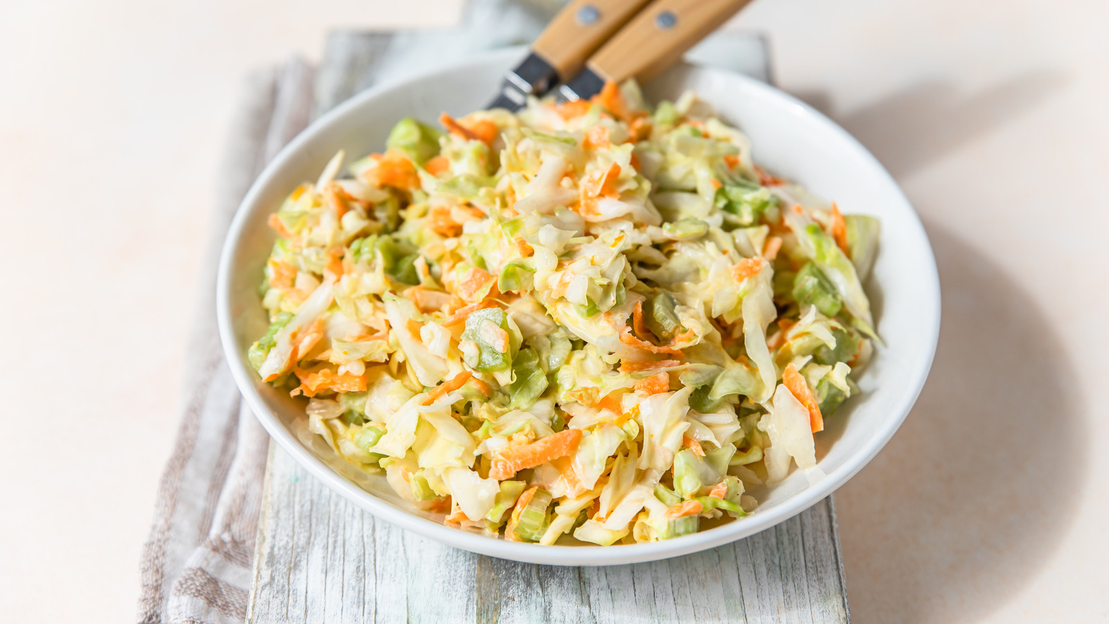 Why Chef Art Smith Makes His Coleslaw With Vegan Mayo