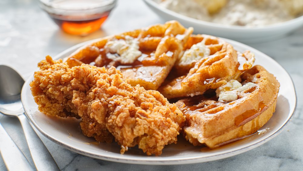 Why Chicken And Waffles Is One Of The Least Healthy Things You Can Eat