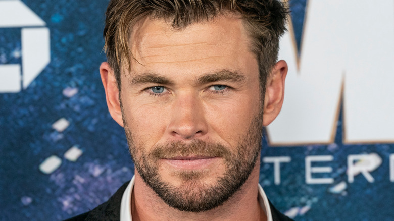 Chris Hemsworth on red carpet