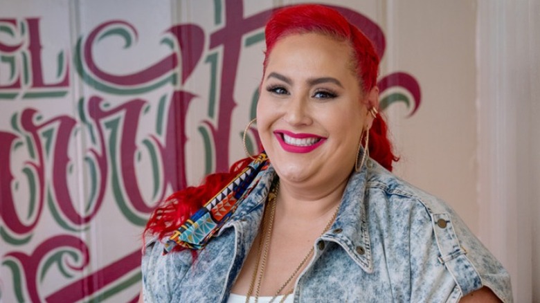 Taste of the Border's Claudia Sandoval in denim jacket