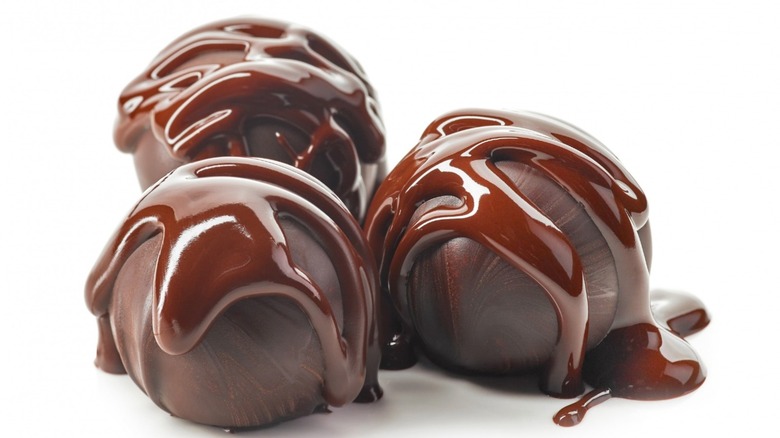 chocolate truffles