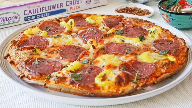 Milton's Cauliflower Crust Pizza