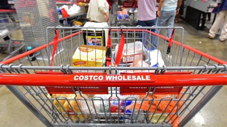 Costco shopping cart