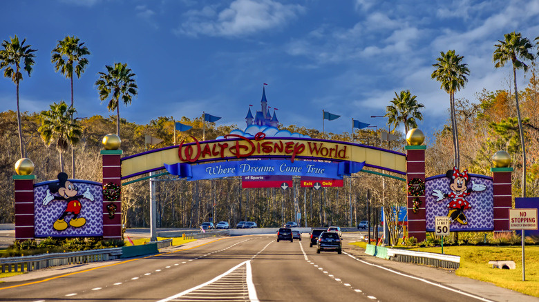 Entrance to Walt Disney World