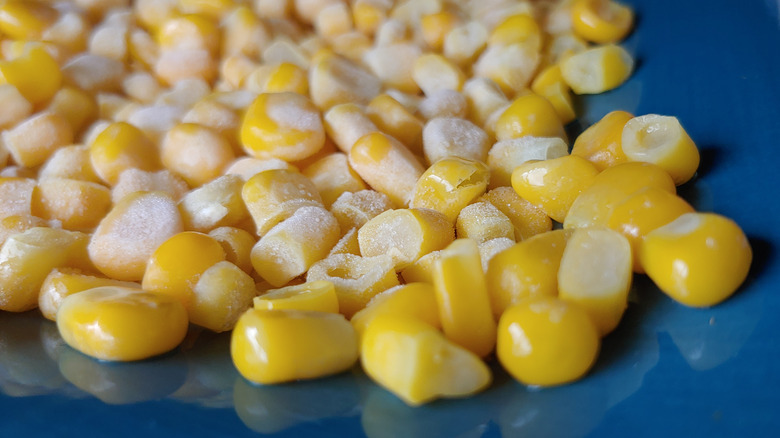 frozen corn kernels