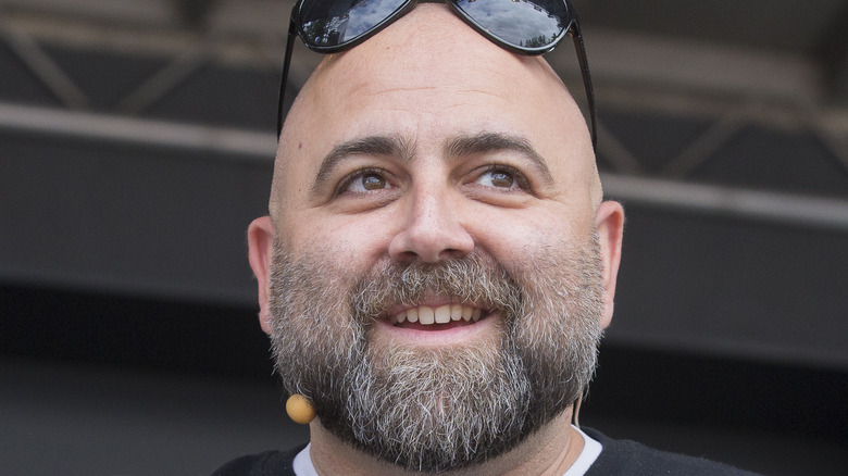 Duff Goldman wearing sunglasses